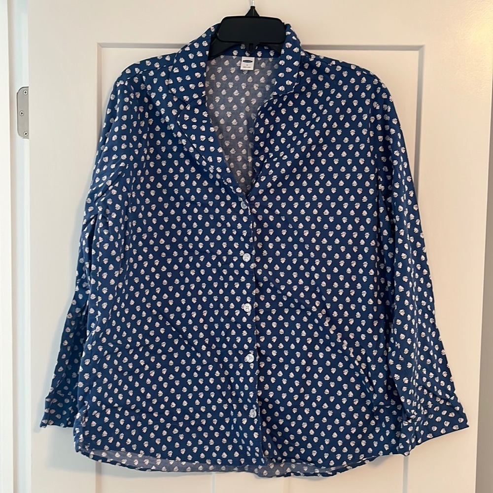 Old navy pajama blouse